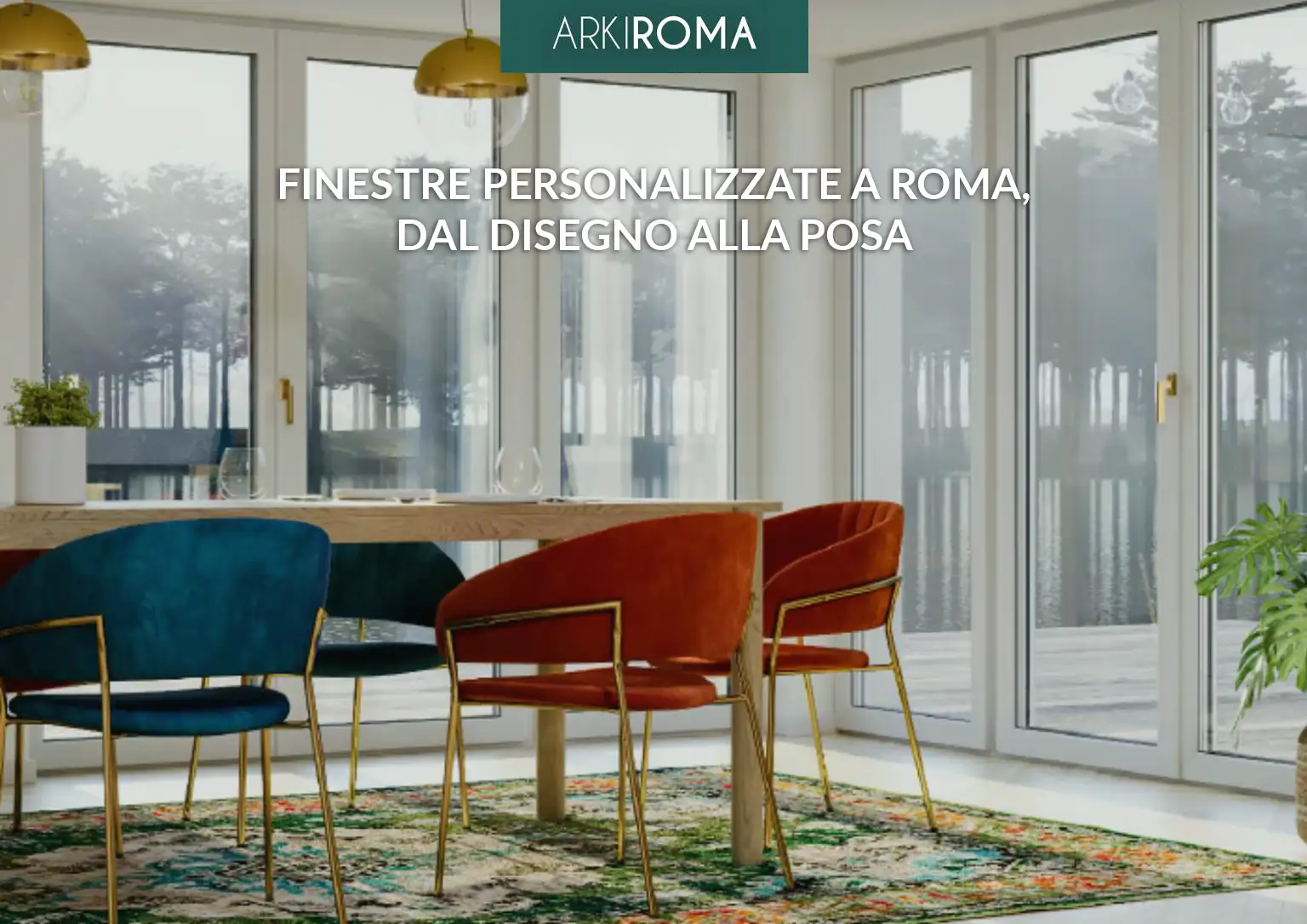 Finestre personalizzate a Roma | Arkiroma falegnameria d'autore